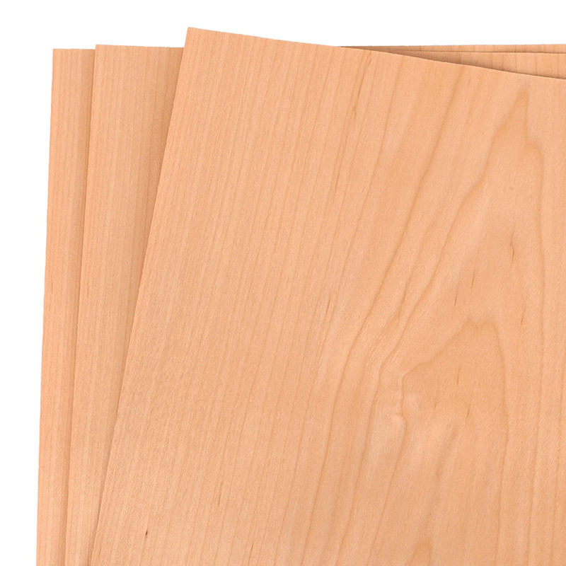 Wood Veneer Pack - 12" x 12 - 3 Piece - Species:Maple